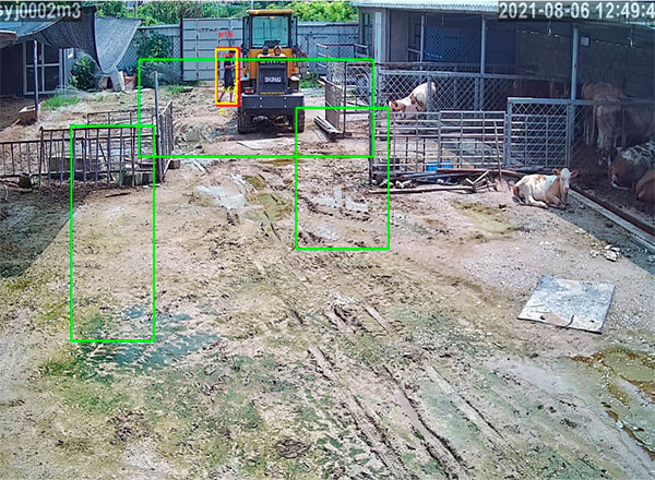 農(nóng)機設備停車場 安防監(jiān)控安裝